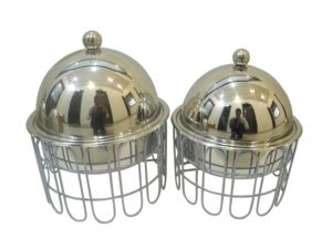 Olla para Servir Comida Caliente con Acabado Niquelado y Aislamiento para la Mesa del Comedor - Product Image 6