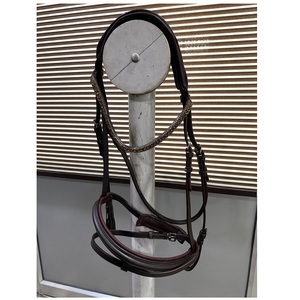 Excellent Quality Soft Padded Equestrian Horse Bridle with stone chain for Safe and Comfortable Horse Riding - Product Image 1