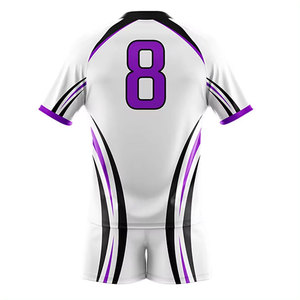 Uniforme de rugby léger sur mesure Chemises respirantes de haute qualité Maillots Manches courtes Style sportif Meilleur design compétitif - Product Image 5