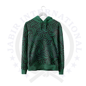 Sudadera con capucha informal de gran tamaño con hombros caídos para hombre, sudaderas de algodón 100% de peso pesado para ropa de calle de invierno - Product Image 1