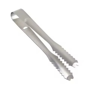 Pinzas de Acero Inoxidable para Repostería, Pinzas para Hielo de Acero Inoxidable, Ideales para el Hogar, Bar, Champán y Vino - Product Image 1