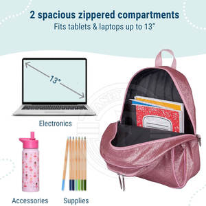 Bolsa de Animadora Elegante con Múltiples Compartimentos de Almacenamiento y Costuras Resistentes para Uso Prolongado - Product Image 6