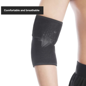 FIRST FITNESS INDUSTRIES - Mangas de Poliéster a Rayas Unisex para el Codo, Transpirables, Soporte Envolvente para el Codo - Product Image 3