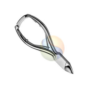 Pince à cuticules professionnelle en acier inoxydable allemand avec lames à joint en boîte tranchantes, pince à ongles et à cuticules robuste, fabrication - Product Image 2