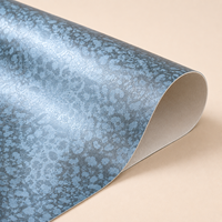 Tissu en cuir synthétique imperméable à l'eau en PU à texture léopard pour sacs, chaussures, meubles, artisanat, décoration