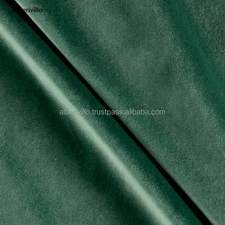 Kadife tekstil minder örtüsü çiftlik evi dekor için özelleştirilmiş konfeksiyon pamuklu kumaşlar