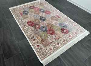 5x8 haute qualité bambou soie tapis Unique décor à la maison turc tapis personnalisable taille couleur coloré tapis pour salon - Product Image 3