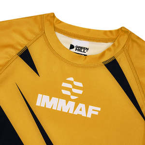 Camiseta de Compresión MMA de Manga Corta, Marca Gold Green Hill, Aprobada por la IMMAF, Anti-UV, Spandex, Ropa Deportiva - Product Image 5