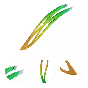 Pinces à épiler professionnelles en acier inoxydable, design unique, pinces à épiler pour la manucure et le façonnage des sourcils, pour usage en salon - Product Image 6