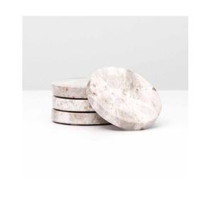 <b>White</b> Marble & Golden Lines Tea <b>Coaster</b> Drinks <b>Coaster</b> Luxury Wedding Decoration - Product Image 5