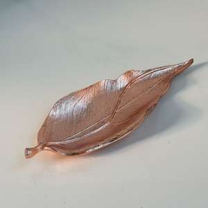 Dry Fruits and <b>Snacks</b> <b>Bowl</b> for Wedding and Party Celebration in Metal Aluminum Handmade Set of 2 with Copper Finish - Product Image 4