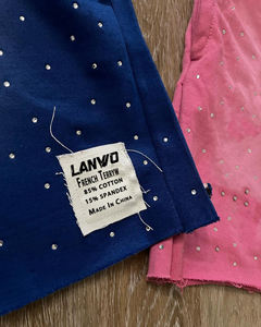 กางเกงขาสั้นสำหรับผู้ชายกางเกงขาสั้นสไตล์สตรีทแวร์สำหรับผู้ชายผ้าฝ้าย100% ทรงหลวมซีดจางพร้อมพลอยเทียมสไตล์ลำลอง - Product Image 5