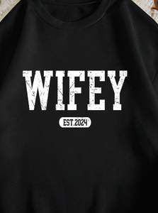 Sweatshirts à col rond pour femmes, sweatshirt à capuche à manches longues, sans effort, chic et ample pour hommes - Product Image 5