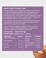 Comprimés pour le soin de la thyroïde avec Ashwagandha, Guggul et Kachnar pour le soutien de l'hypothyroïdisme, l'équilibre de la TSH, l'énergie et la perte de poids naturellement