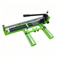 Machine de découpe manuelle de carreaux 1000 mm avec guide d'angle pour découpe et cisaillage, dotée d'une roulette en carbure de tungstène pour carreaux de sol en porcelaine