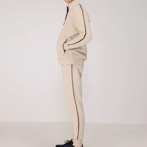 Conjunto de pantalones de chándal con cordón de gran tamaño, chándal ligero para hombre, chándal sólido de invierno respetuoso con el medio ambiente personalizable - Product Image 2