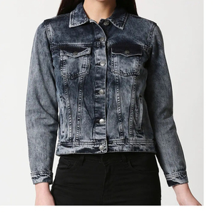 Vestes universitaires en laine et denim tricotées pour femmes à prix abordable, manches longues, imperméables, respirantes, en coton et élasthanne écologiques, pour l'automne - Product Image 5