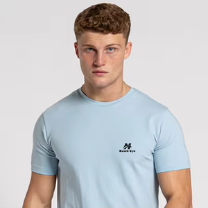 Camiseta de Marca Blanca para Hombre, Mezcla de Algodón y Poliéster, con Impresión Personalizada y Logotipo Digital - Product Image 3