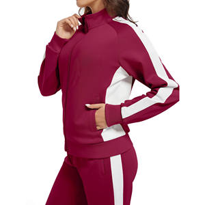 Conjunto de sudaderas con capucha de alta calidad para mujer, pantalones de manga larga, chándal transpirable a prueba de viento, conjunto de Jogger, conjuntos de Fitness para mujer - Product Image 6