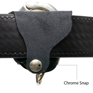 Perfect Fit Veg Tanned Cow <b>Leather</b> <b>Handcuffs</b> Case Quick Release Tactical Style Basketweave Pattern for Pakistan Security Use - Product Image 6