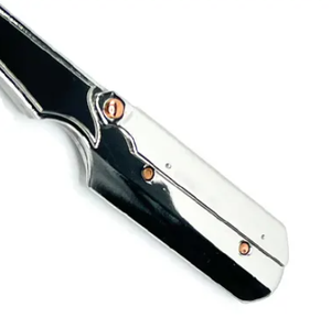 Chuyên Nghiệp Chải Chuốt Tóc Loại Bỏ Cạo Râu Dao Cạo Màu Tráng Thép Không Gỉ Cắt Tóc Salon Cạo Râu Dao Cạo Chất Lượng Cao Cho Nam Giới - Product Image 5