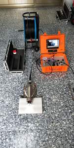 Cámara de inspección subacuática para pozos, cámara para pozos perforados con contador de profundidad en venta - Product Image 3