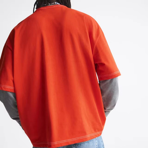 เสื้อยืดโอเวอร์ไซส์หนาพิเศษผ้าฝ้าย100% หนาโอเวอร์ไซส์ - Product Image 6