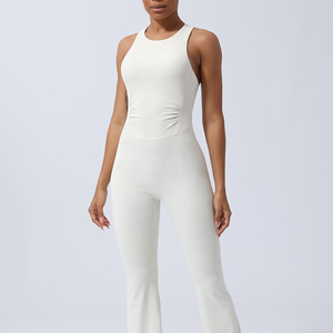 Mono Deportivo Ajustado sin Mangas de Alta Calidad para Fitness, Ropa de Gimnasio, Mono de Yoga para Mujer - Product Image 6
