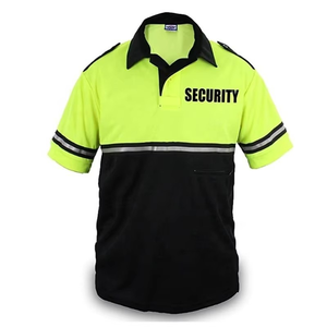 เสื้อโปโลสะท้อนแสงเสื้อสะท้อนแสงสำหรับผู้ชายเสื้อยืดทำงาน Hi VIS high viz มองเห็นได้ชัดเจนแขนสั้น - Product Image 4