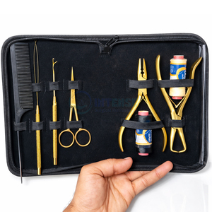 Ensemble d'outils d'extension de cheveux de qualité export, kit professionnel de salon pour extensions - Product Image 5