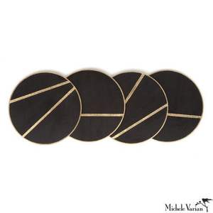 Sous-verre décoratif en pierre de marbre naturel et logo personnalisé pour le thé, pour couverts de luxe, vaisselle de restaurant - Product Image 6