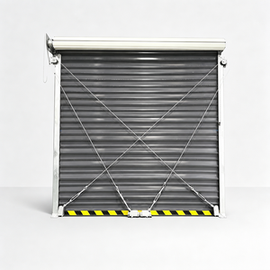 Kit de câbles de renforcement anti-vent robustes pour porte de volet roulant industrielle avec tendeur - Product Image 1