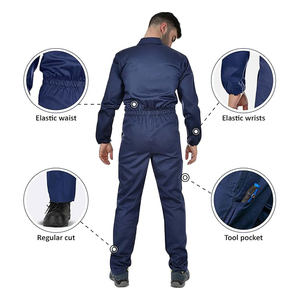 Uniforme de Trabajo de Buena Calidad, Traje de Trabajo Industrial, Traje de Seguridad, Traje Transpirable de Secado Rápido - Product Image 4