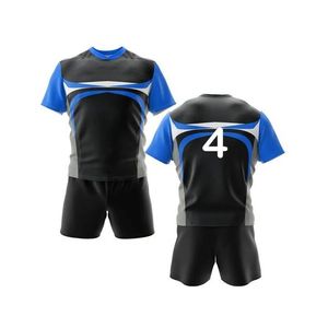 Uniforme de Rugby Moderno para Hombre, 100% Algodón, Sublimado Único, Transpirable, Conjuntos Profesionales, Venta al Por Mayor OEM, Precio Bajo - Product Image 2