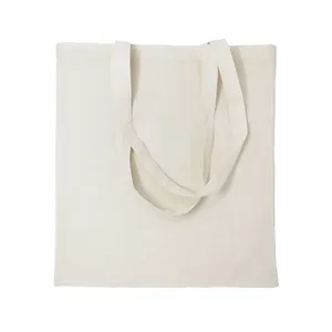 Organic Premium <b>Canvas</b> Casual Shopper <b>Tote</b> Bag Sustainable Merchandising Promotional Item - Product Image 4
