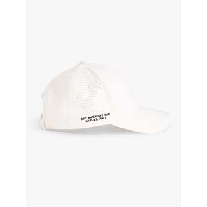 Cappellino con Visiera Bianca Ricamato a Mano America's Cup per Escursionismo - Alla Moda e Sportivo - Product Image 2