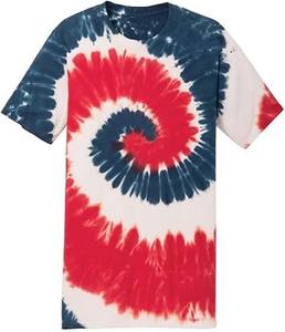 Logotipo de impresión personalizado de alta calidad tamaño 100% algodón transpirable de gran tamaño ropa tinte Tie Dye camiseta - Product Image 2