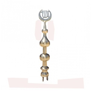 Minarets en laiton faits à la main de haute qualité artisanat arabe de Style religieux avec belle décoration en métal fini polonais - Product Image 3