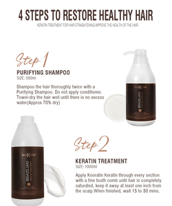 Shampoo et revitalisant lissant à la kératine brésilienne, prix d'usine, sans formaldéhyde, traitement à la kératine pour les <span class=keywords><strong>cheveux</strong></span>, soin quotidien des <span class=keywords><strong>cheveux</strong></span> - Product Image 4
