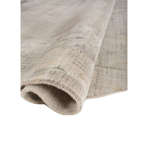 Tapis Kavi en laine et soie de bambou noué à la main, couleur unie, pour usage domestique (Srb(701(Fr)) - Product Image 2