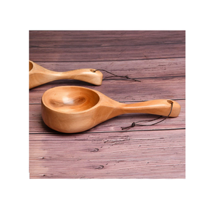 Vente chaude cuillère en bois ustensile de cuisine personnalisé salade en bois d'acacia mélange cuillère à soupe cuillère à servir - Product Image 4