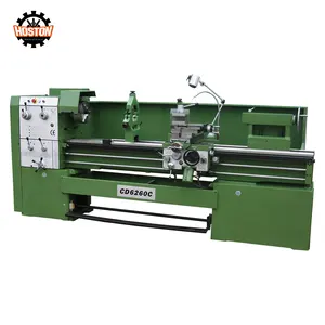 CDC Series 600mm Swing Over Bed Manual Metal Lathe Machine CD6260C With 80mm Spindle Bore For Metal Processing