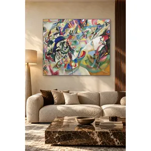 Impression sur toile de la composition VII de Fida Kandinsky - Product Image 3