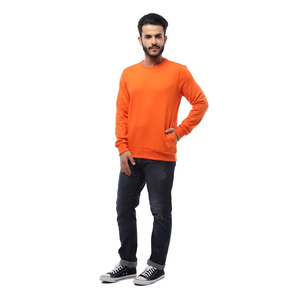 Gran oferta 2025, moda al por mayor, sudadera para hombre, sudaderas de cuello redondo personalizadas de lana de algodón para hombre - Product Image 3