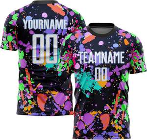 ชุดเครื่องแบบฟุตบอลส่งตรงจากโรงงานพร้อมวัสดุระบายอากาศเพื่อประสิทธิภาพของผู้เล่นสูงสุด - Product Image 2