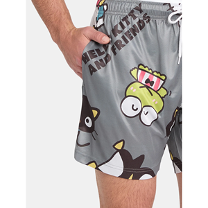 Shorts de sport athlétiques pour hommes de haute qualité, taille mi-haute, en maille, avec poche personnalisée pour l'entraînement en salle de sport et le basketball, en polyester - Product Image 3