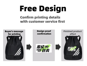 SPORTEX WEARS Draw String <b>Bag</b> Waterproof Casual Sports <b>Yoga</b> Gym Knapsack Capacity Travel <b>Bag</b> With Shoe Pocket for Fitness Travel - Product Image 2