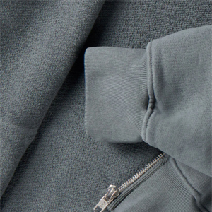 Sweat à capuche zippé pour homme personnalisé OEM, veste en coton doux avec fermeture éclair durable, impression numérique, coupe parfaite pour l'hiver/l'automne, uni teint - Product Image 4