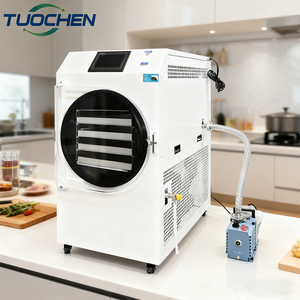 Liofilizador Doméstico de Alta Gama con Bomba de Vacío Integrada, Máquina Automática de Alta Eficiencia para el Procesamiento de Café, Jalea Real y Alimentos - Product Image 4