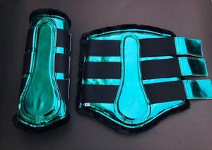 Botas de Protección para Patas de Caballo de Equitación Profesional, Ligeras, Transpirables, de Forro Polar, Poliéster Impermeable, de Secado Rápido - Product Image 2